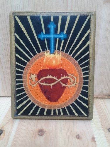 Sacred heart jesus icon - sacred, of