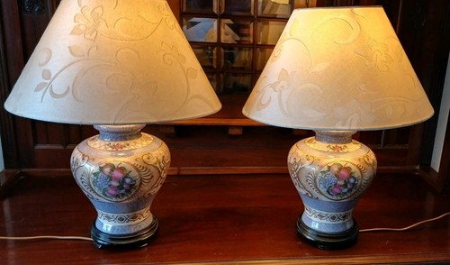 Pair chinese ceramic table - chinese,