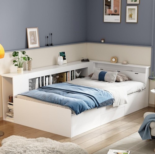 Single cabin bed - single, storage