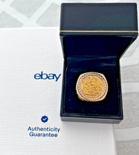 1982 gold half sovereign - gold, in