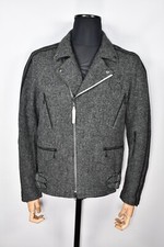 Adidas x KZK Kazuki Kuraishi ObyO Harris Tweed Luker Wool Motorcycle Jacket  L