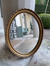 Antique Gilt Oval Framed