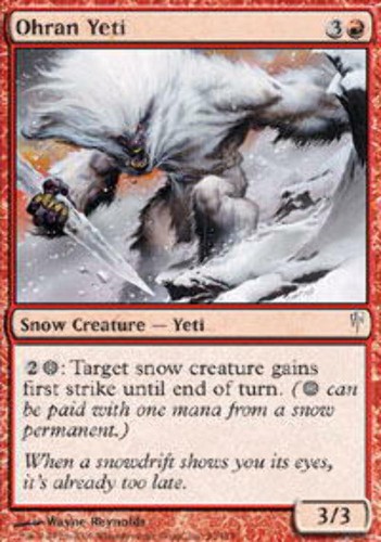 Ohran yeti coldsnap - yeti,