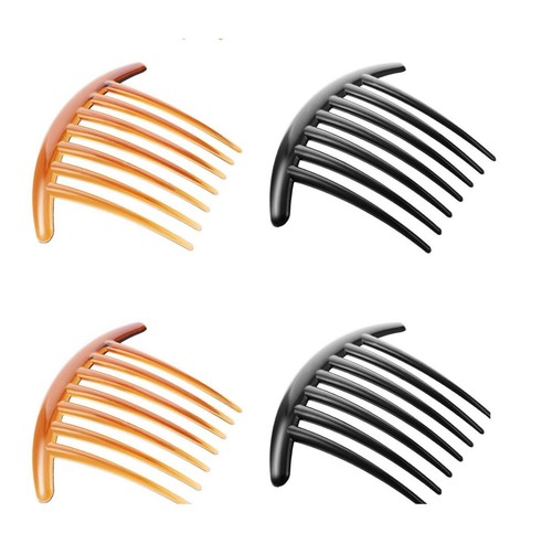 Large bar slides hair comb - 4, x