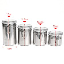 Stainless Steel Storage Jar