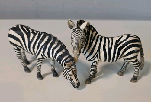 Schleich zebra family - schleich, 2x