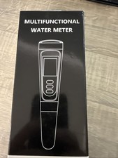 Flysocks pH Meter 4 in 1, Water Quality Tester for pH/TDS/EC/Temperature, IP67 D