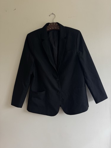 Unisex black school blazer - black,