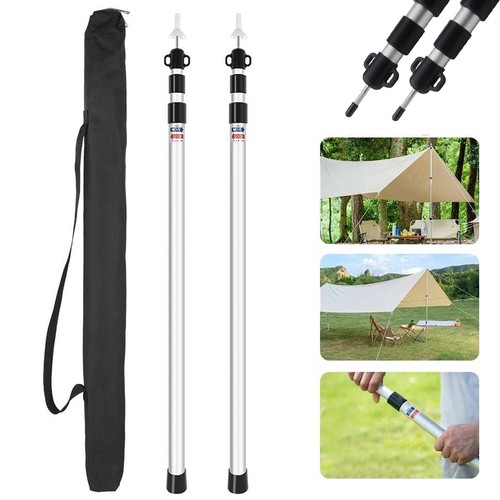 230cm tent poles - 2x,