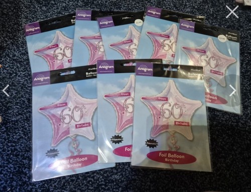Joblot carboot 60th foil - 60th,