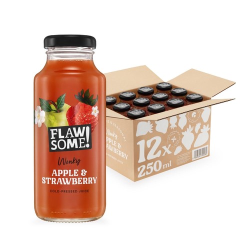 Flawsome apple strawberry - &,