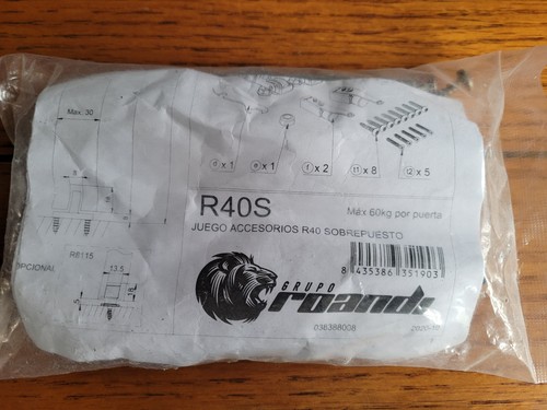Roandi r40s sliding door - door, gear