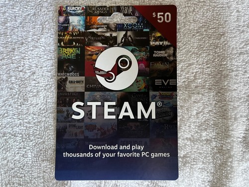 New steam gift card - steam,