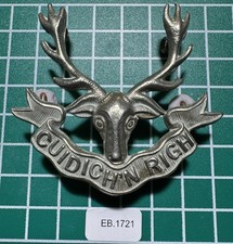 Seaforth Highlanders Cap Badge