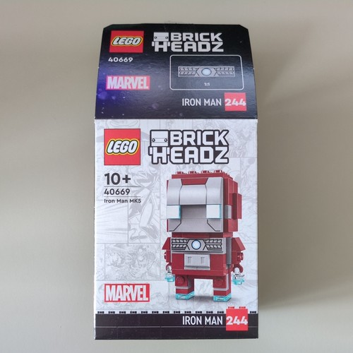 Lego iron man - man, brickheadz