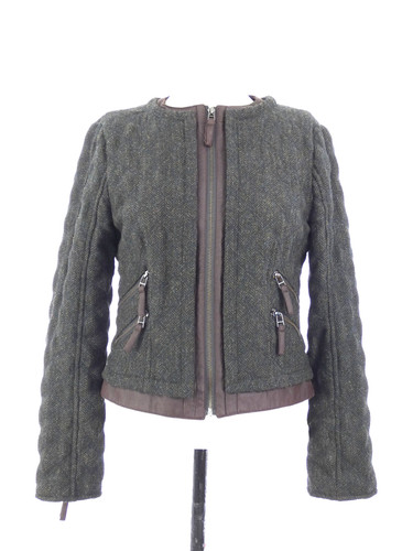 Zara tweed jacket quilted - zara,