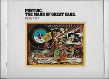 1977 Pontiac brochure: Grand Prix, Firebird, Bonneville, Sunbird, Astre, LeMans