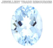 NATURAL AQUAMARINE B 4mm x 3mm