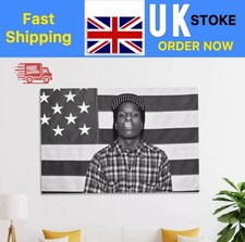 ASAP Rocky Flag Poster Rapper