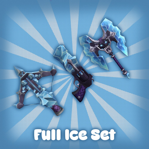 Full ice set mm2 godly - ice, bundle