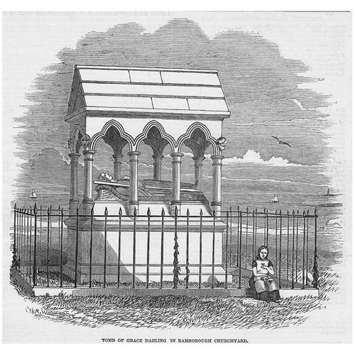Bamburgh tomb grace darling - of,