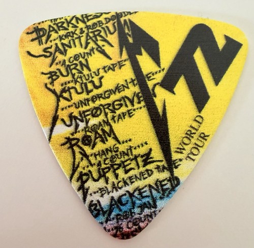 Metallica m72 tour guitar pick - m72,