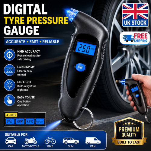 Digital tyre air pressure - digital,