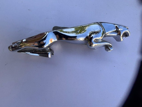 Jaguar chrome leaping cat - chrome,