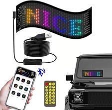 Car LED Sign Bluetooth APP LED