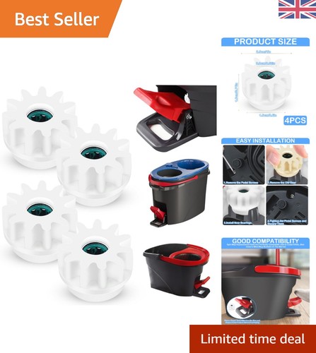Efficient 4pcs spin mop - spin,