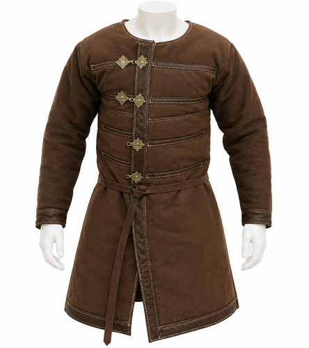 Medieval viking brown padded - medieval,