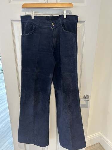Ladies w32 blue suede - blue,
