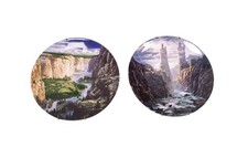 10 Wedgwood Danbury Mint Collectors Plates Lord Of The Rings 8" Ted Nasmith (11)