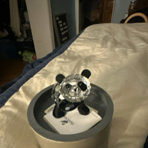 Swarovski crystal panda - swarovski,