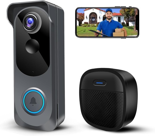 Wireless video doorbell camera - video,