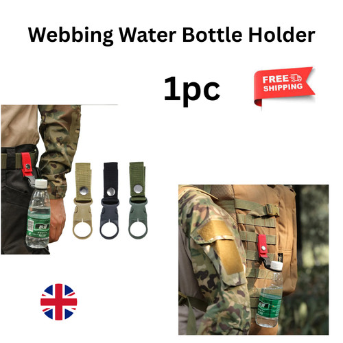 Outdoor water bottle buckle - water,