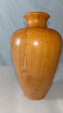 Beautiful wooden vase small - wooden,