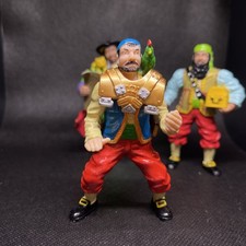 3 of rare vintage pirate action figure from the Early Learning Centre(ELC)