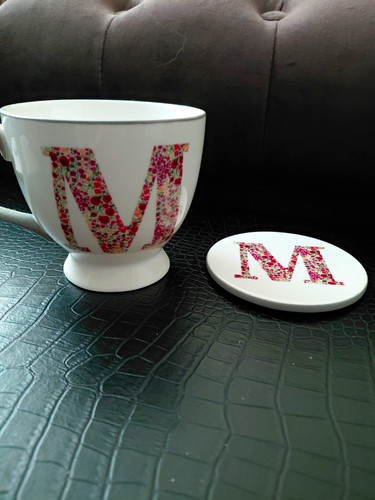 Tesco floral letter white - tesco, &