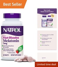 Fast Dissolve 1mg Melatonin