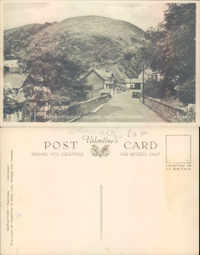 Dwygyfylchi village landscape