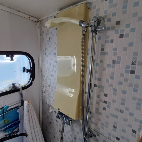 Caravan full size shower 12v - caravan,