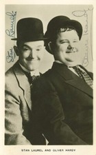 LAUREL & HARDY Signed