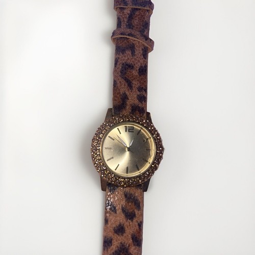 Y2k watch leopard - watch,
