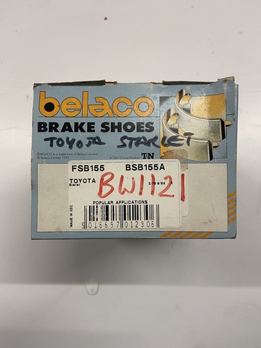 Belaco rear brake shoes toyota - rear,