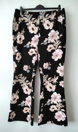 Plus size tall black floral - size,