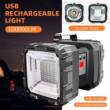 100000LM Rechargeable Super