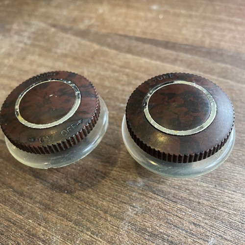 Bush dac 90a bakelite knobs - bush,
