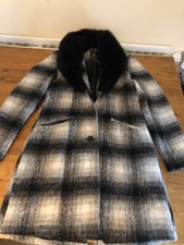 Lipsy Faux Fur Collared Coat
