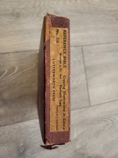 VINTAGE Red Holy Bible Pronouncing with Harold Copping Pictures